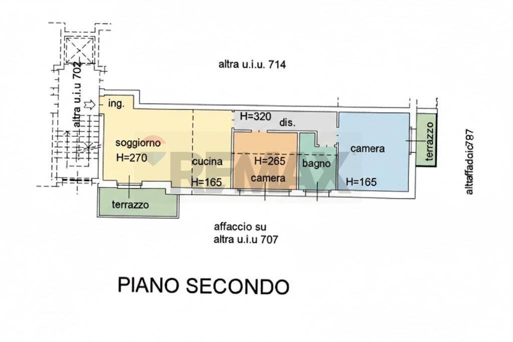 Pianta 2D - Three-room apartment Via dell'Asilo
 
11, Usmate Velate - floor plans 1