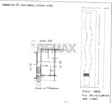Pianta 2D - Trilocale via Libeccio
 
28, Manfredonia - planimetria 1