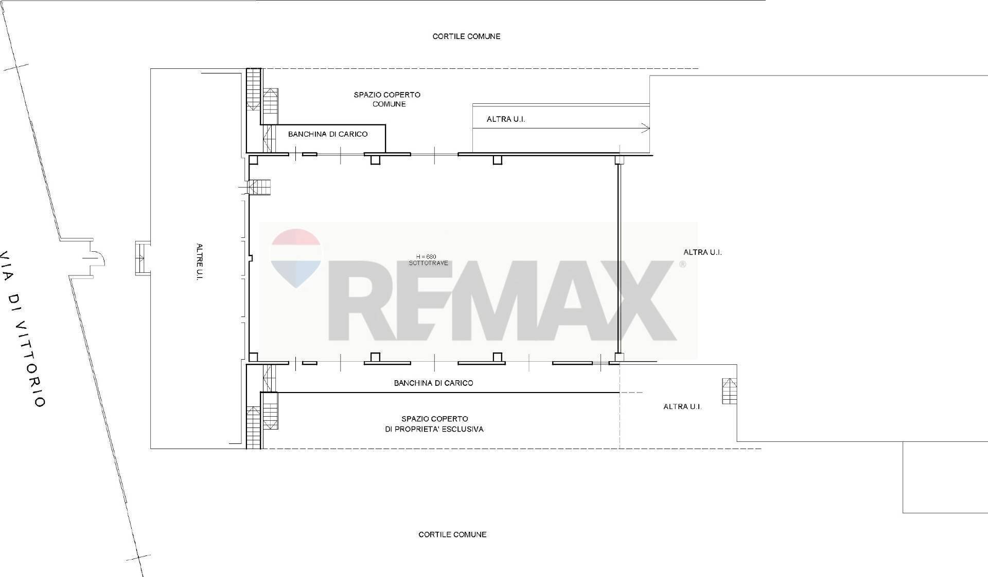 Pianta 2D - Capannone VIA DI VITTORIO
 
47, Peschiera Borromeo - planimetria 1