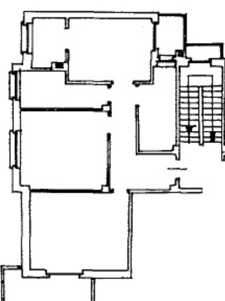 Four-room apartment Via Enrico Toti, Alpignano - floor plans 1