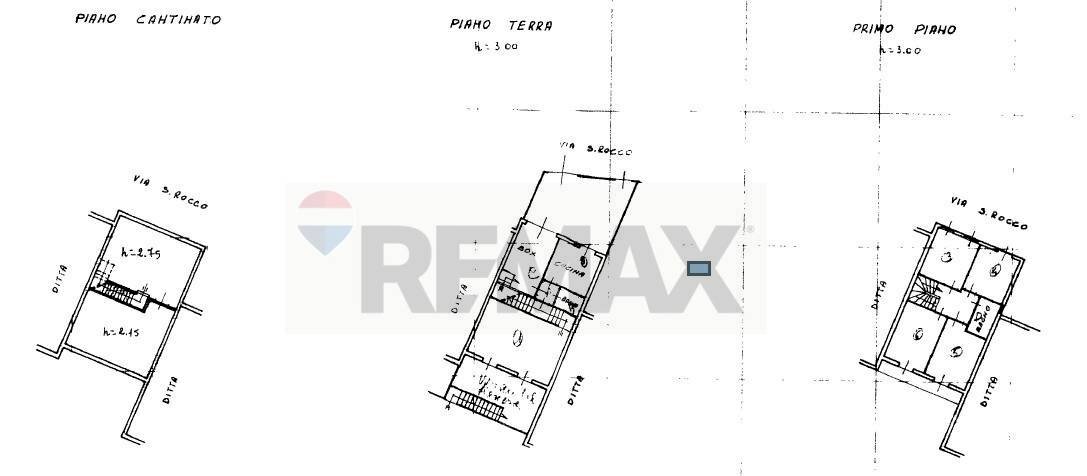 Pianta 2D - Independent house Via Antonino Ripandelli, Candela - floor plans 1