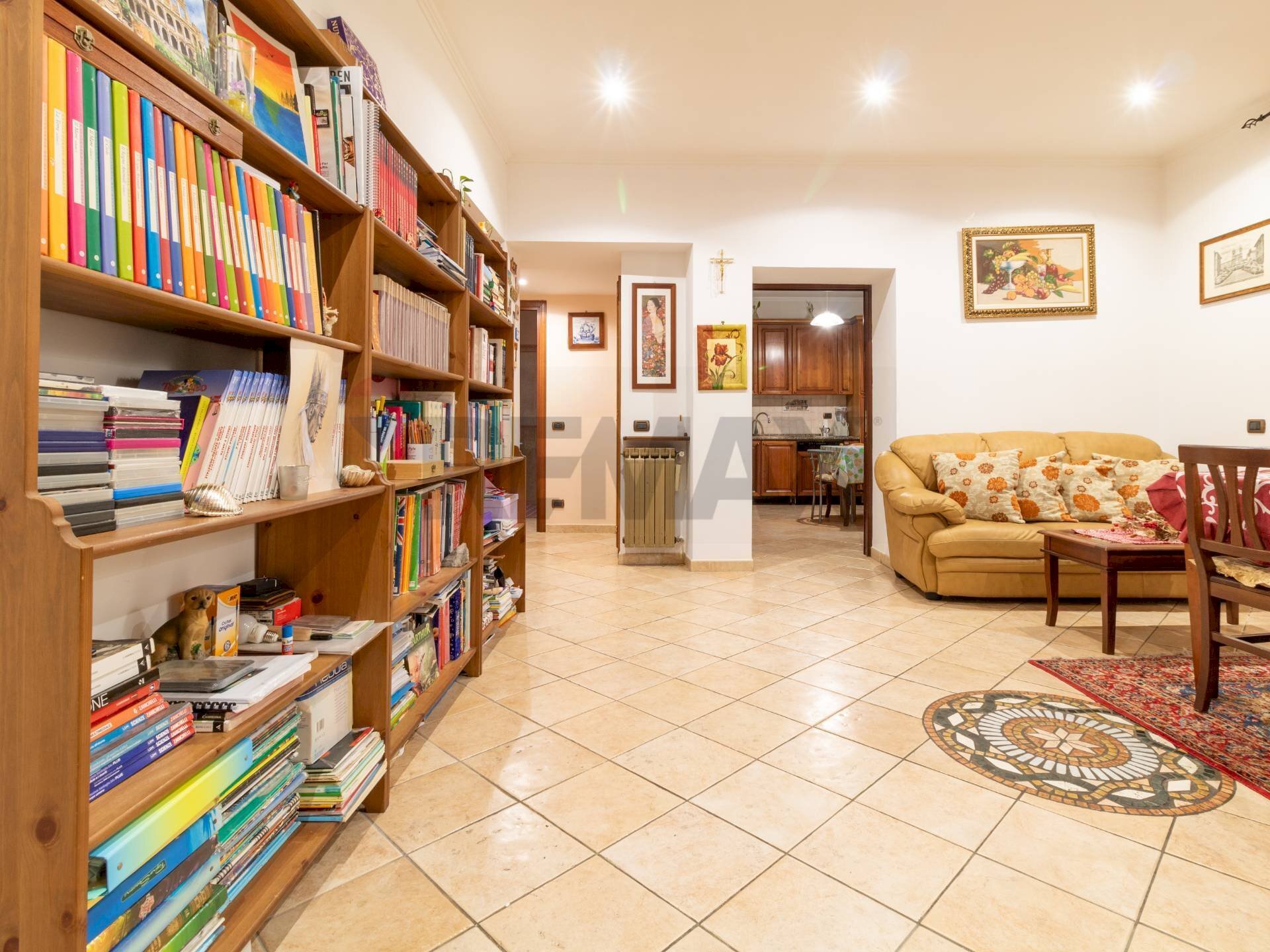 Soggiorno - Quadrilocale Via Bronte
81, Roma - foto 2