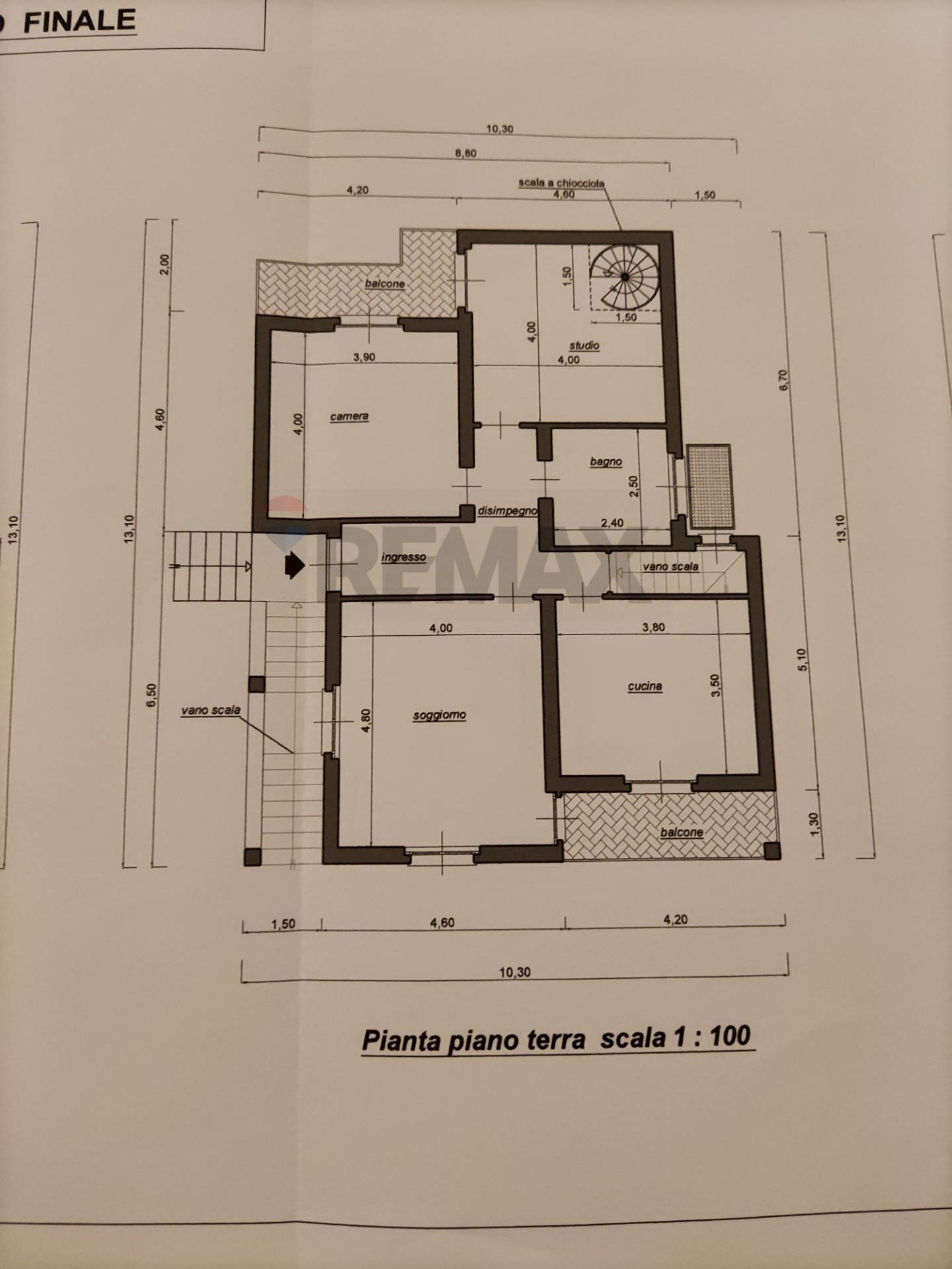 Pianta 2D - Villa via mascetti, San Fermo della Battaglia - planimetria 1