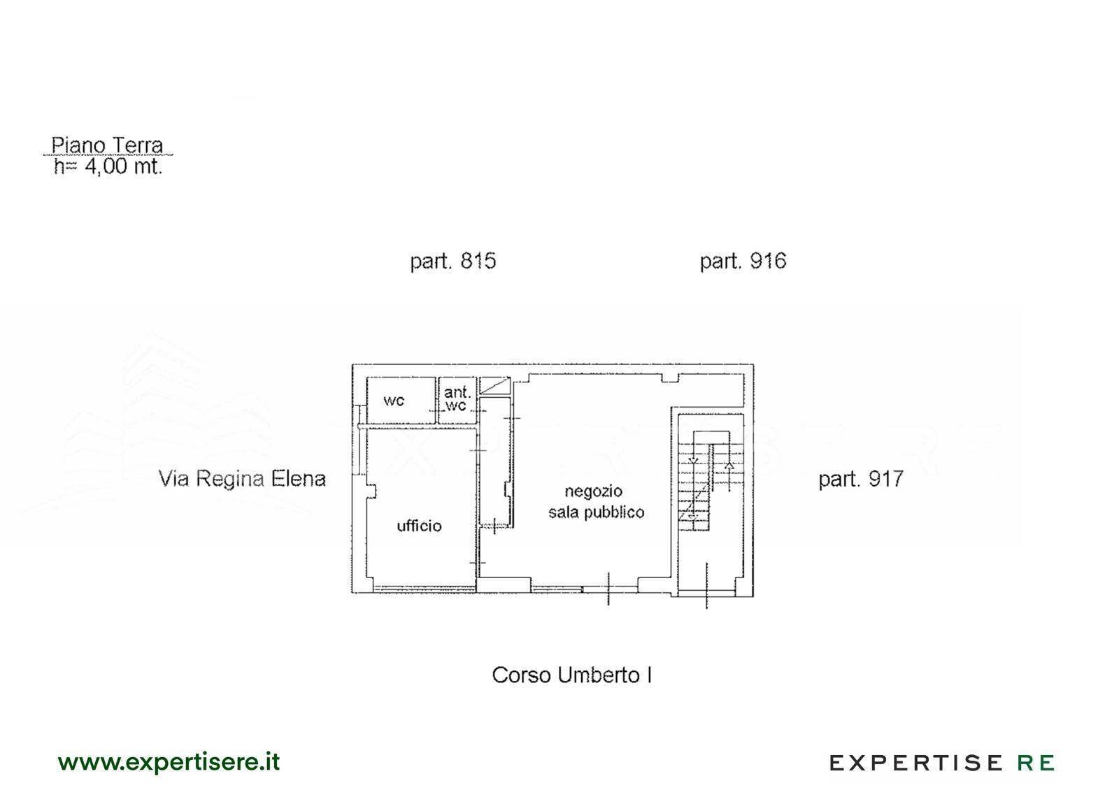 Foto 20 - Locale Commerciale Via Umberto I
 
35, Roccapalumba - planimetria 1