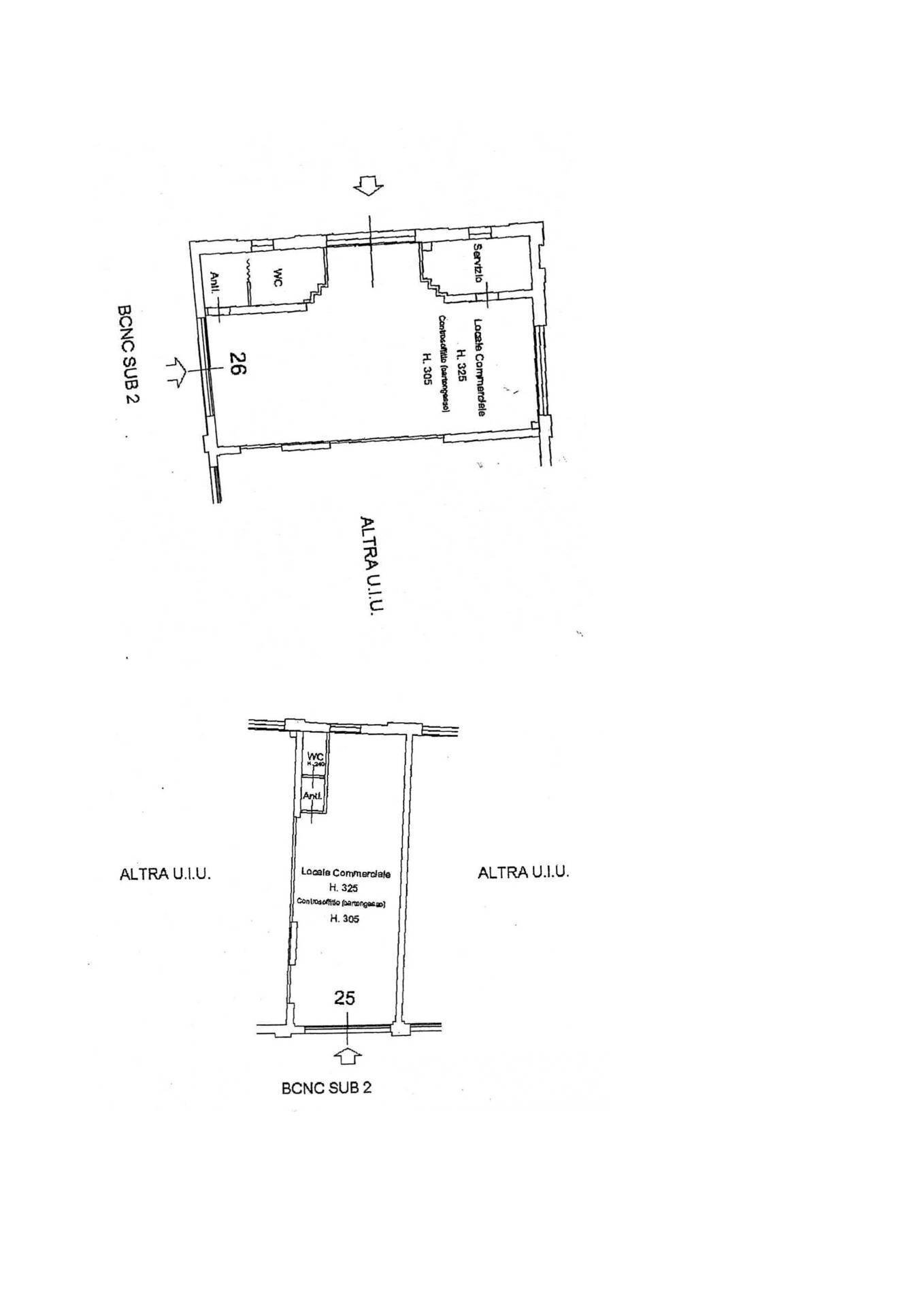 Foto 9 - Attività Commerciale Via Tosco Romagnola
 
127, Calcinaia - planimetria 1
