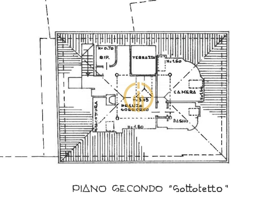 Foto 14 - Three-room apartment Viale Monte Grappa
 
6, Treviso - floor plans 1