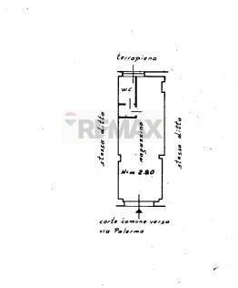 Pianta 2D - Magazzino Via Palermo
 
37, Castrolibero - planimetria 1