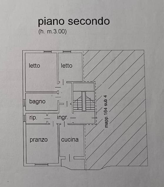 Foto 31 - Appartamento Via Pontegradella, Ferrara - planimetria 1