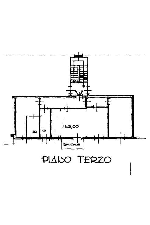 Three-room apartment via Francesca Edera De Giovanni, Bologna (neighborhood Bolognina) - floor plans 1