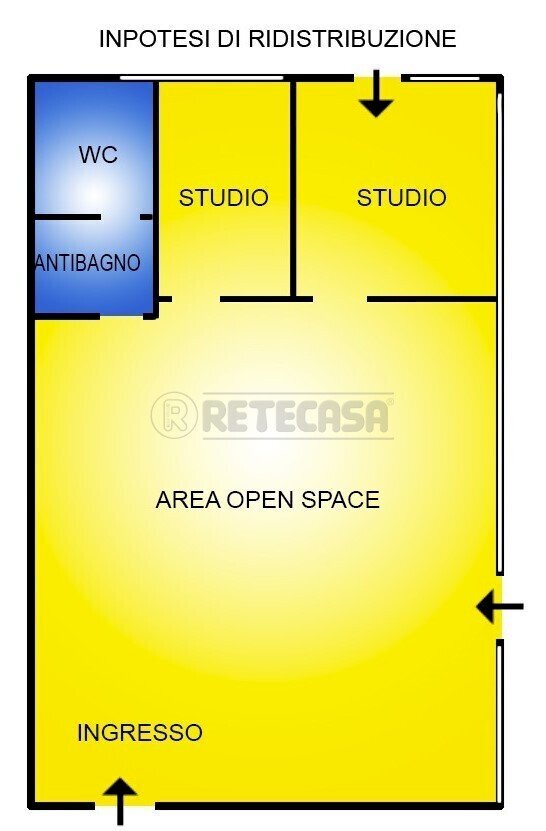 Open Space.jpg - Commercial Premises via dal ponte 228, Torri di Quartesolo - floor plans 1