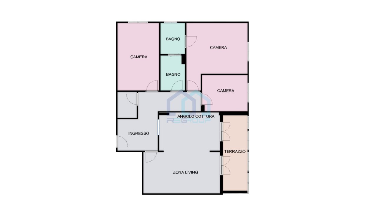 planimetria - Appartamento VIA FONTANASSA 21, Savona - planimetria 1