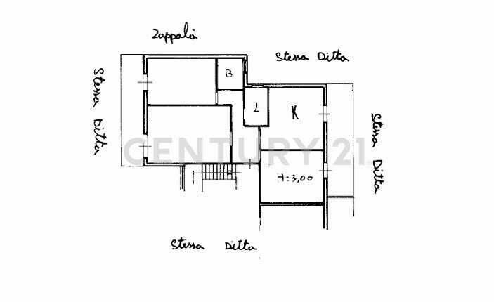 Appartam. sx.jpg - Quadrilocale Via Aldo Moro, Fiumefreddo di Sicilia - planimetria 1