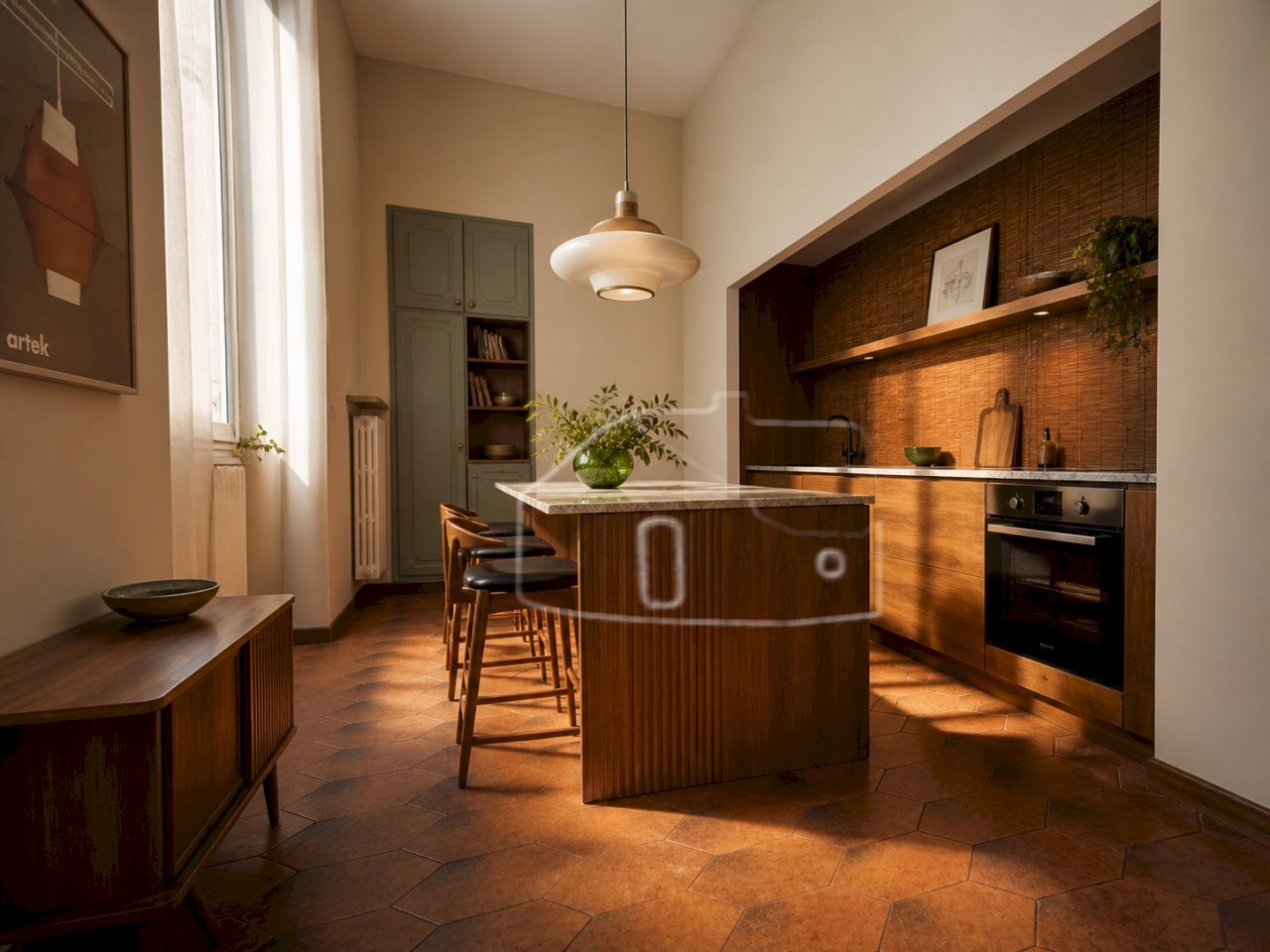 CUCINA IA - Trilocale Via Giacomo Matteotti 12, Sanremo - foto 1