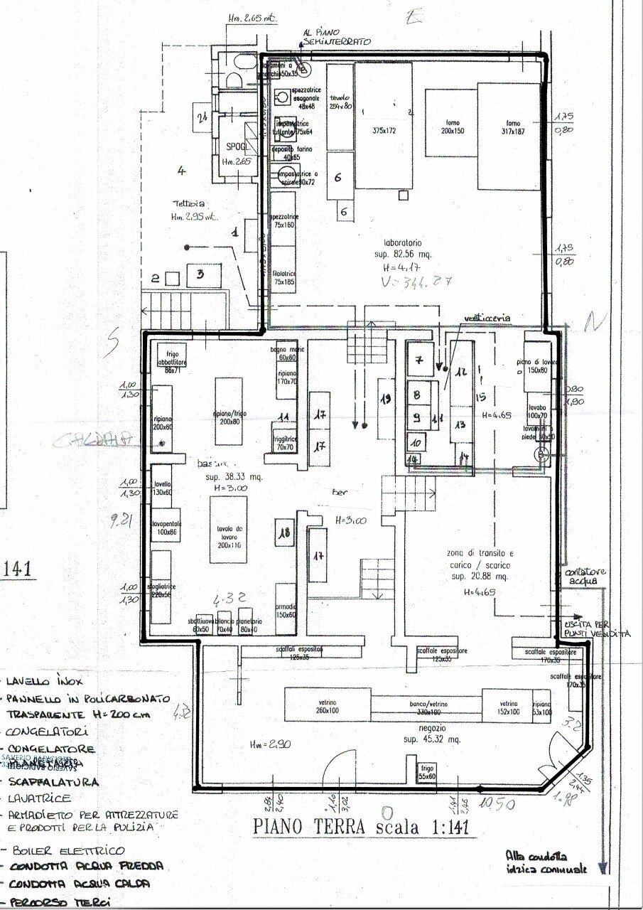 1-planimetria.jpg - Locale Commerciale Senigallia - foto 1