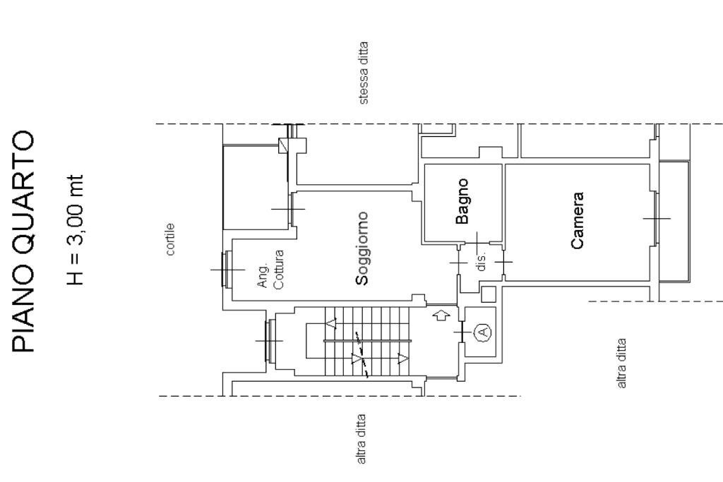 Bilocale Via Moncalieri, Nichelino - planimetria 1