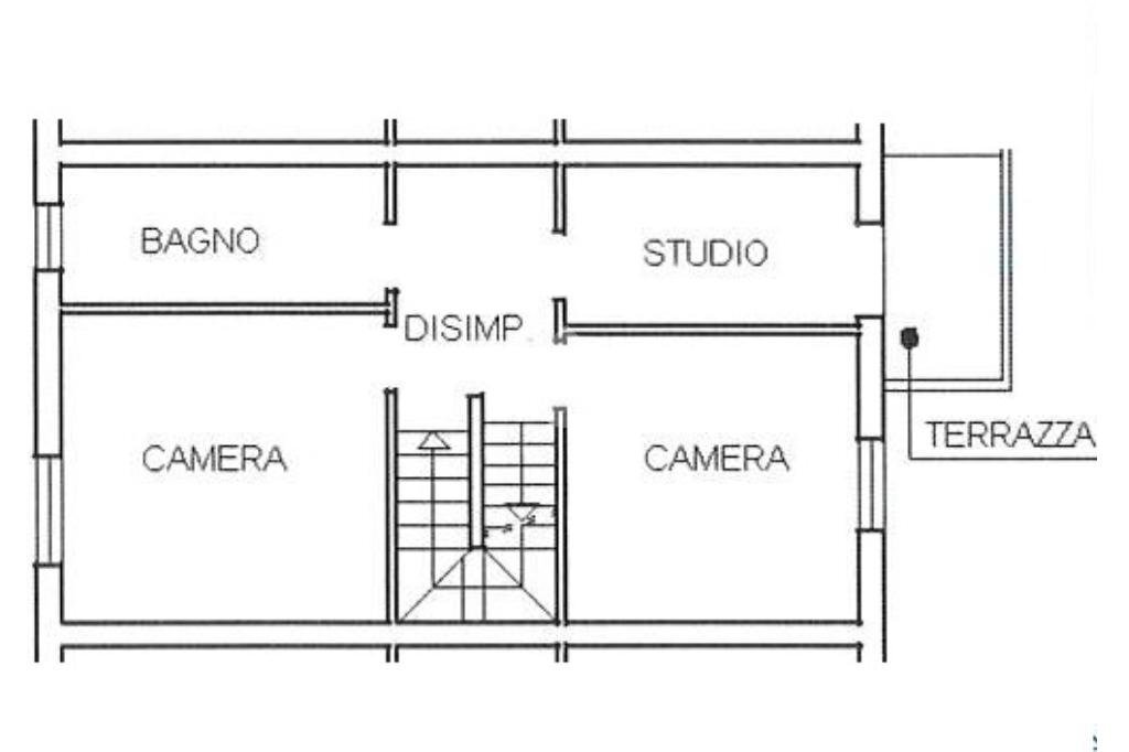 Villa a Schiera Via Provinciale Superiore, Molinella - planimetria 1