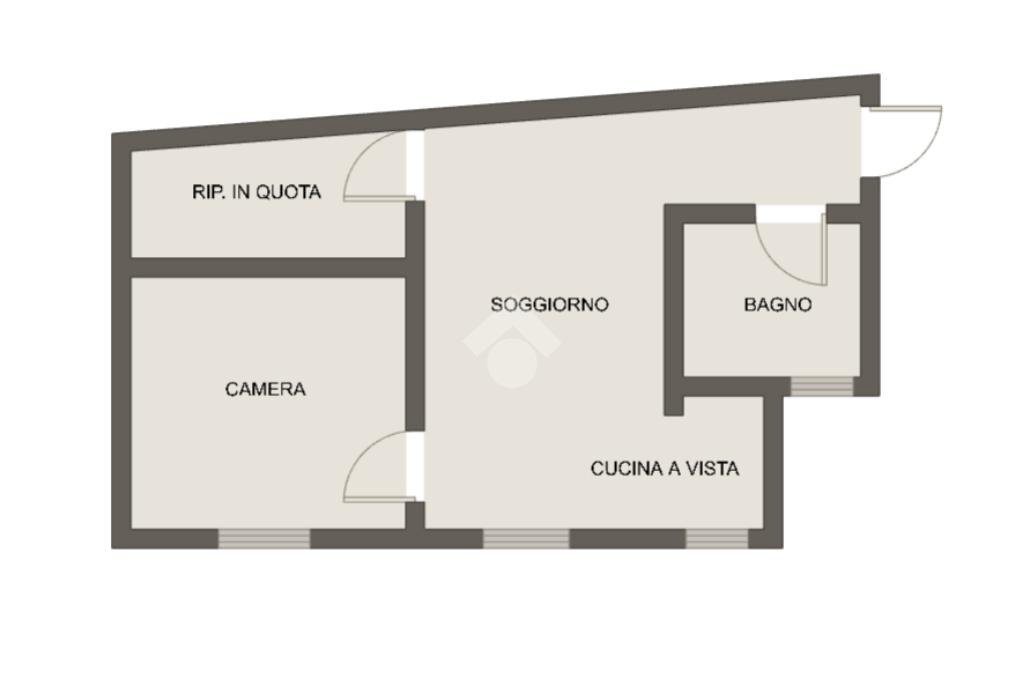 Bilocale Via giuseppe pecchio, Milano - planimetria 1
