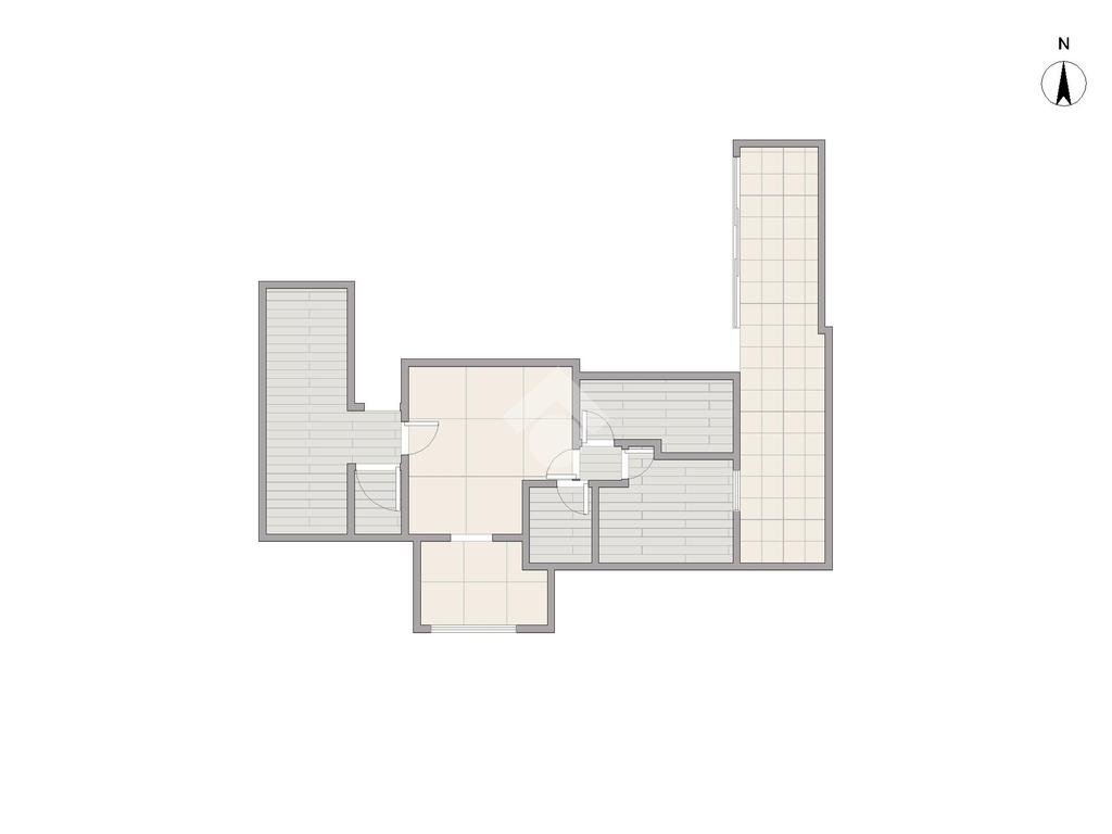 Trilocale Via della Prora, Ravenna - planimetria 1