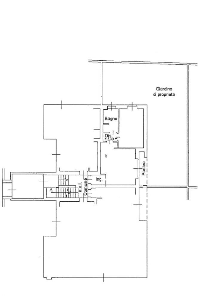 Bilocale Via Puglia, Grezzago - planimetria 1