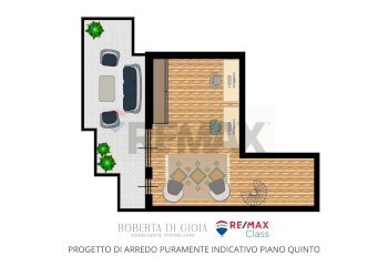 Pianta 2D - Trilocale via Sant'Anna
 
12, Nerviano - foto 25