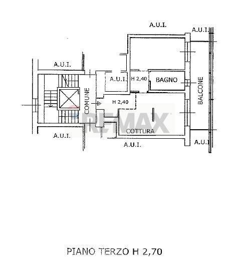 Pianta 2D - Bilocale VIA BORGHI
 
18, Varese - planimetria 1