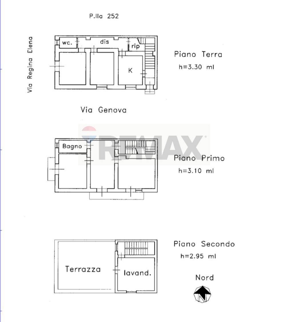 Pianta 2D - Casa indipendente Via Genova
 
70, Partanna - planimetria 1