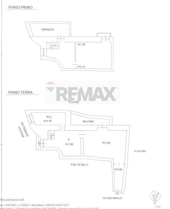 Pianta 2D - Rustic Via San Basilio
 
41/43, Castiglione di Sicilia - floor plans 1
