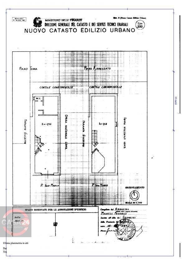 Foto 21 - Locale Commerciale Piazza San Marco, Latina - planimetria 1
