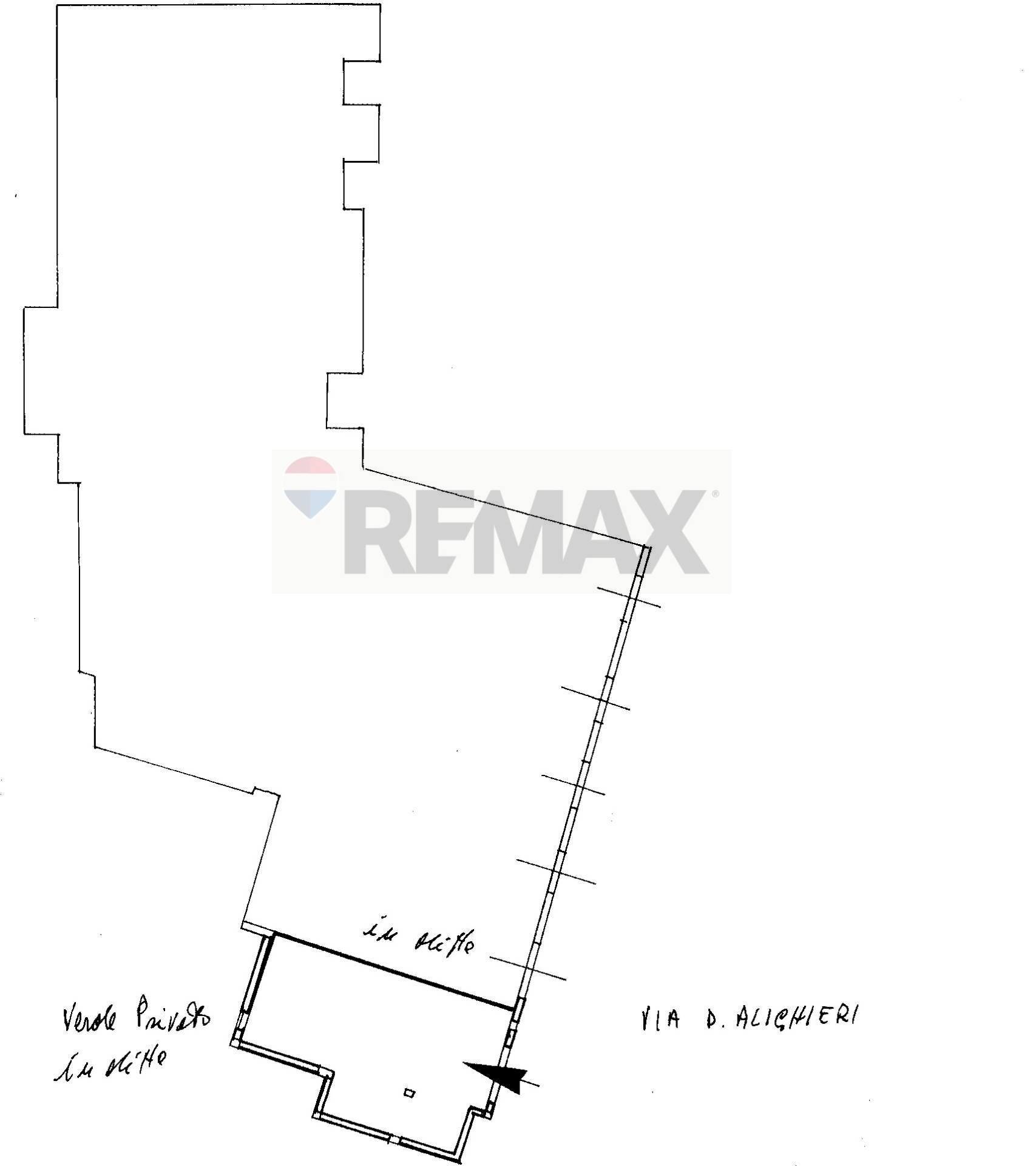 Pianta 2D - Locale Commerciale Via Dante Alighieri
 
39, Vieste - planimetria 1