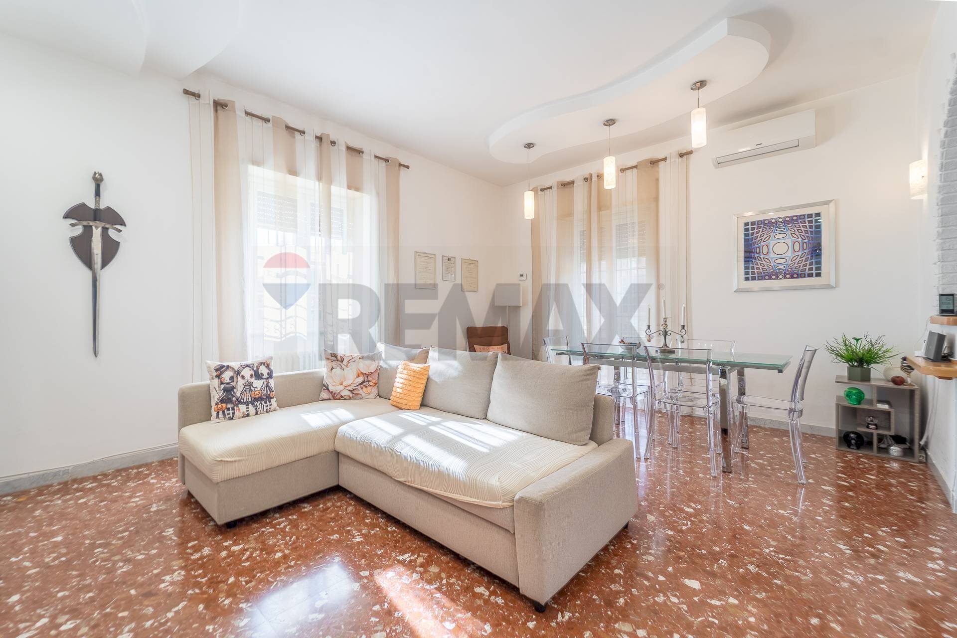 Sala da pranzo - Trilocale Via Giuseppe Fraccaroli, Fiumicino - foto 1