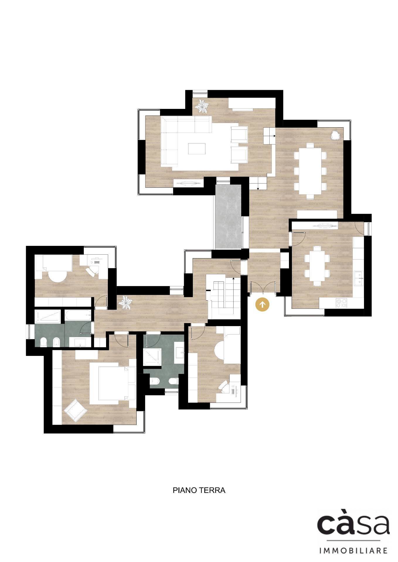 Foto 30 - Villa Via Renato Simoni
 
6, Varese - floor plans 1