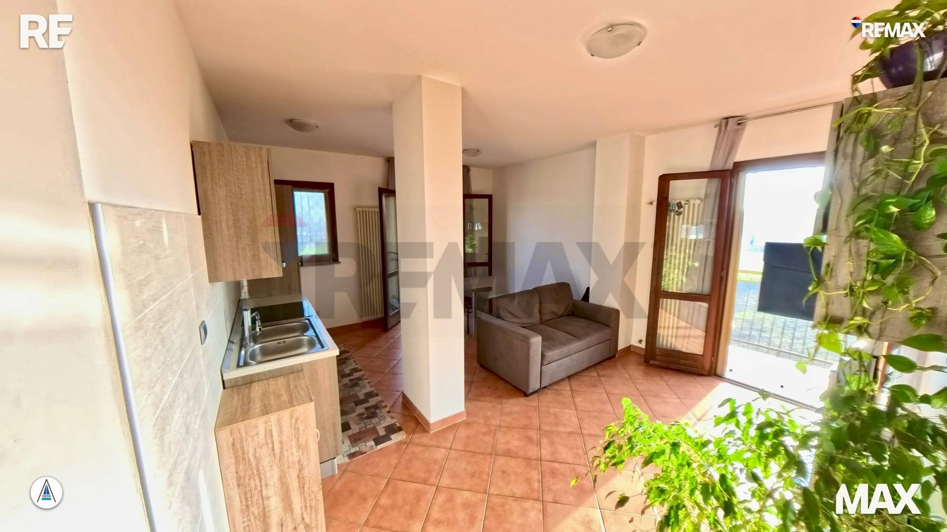 Soggiorno - Two-room apartment via delle Rogge
 
32, Lacchiarella - photo 1