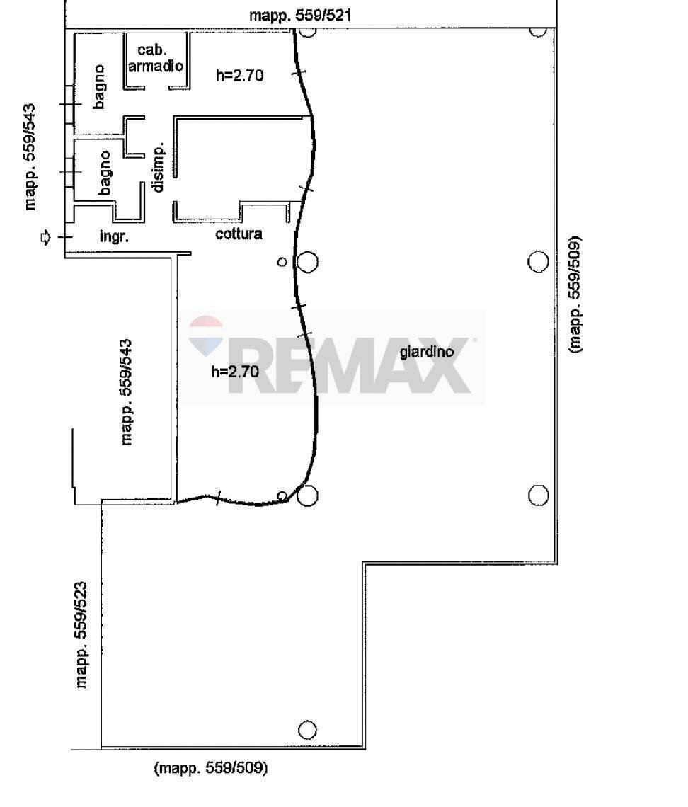 Pianta 2D - Trilocale Via Monsignore Enrico Assi
 
5, Cremona - planimetria 1