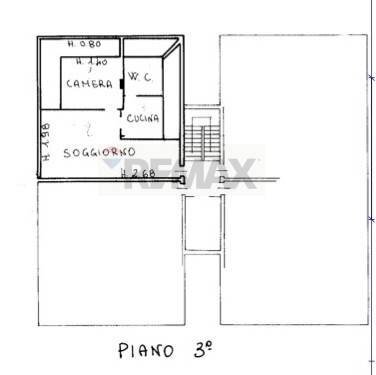 Pianta 2D - Bilocale Strada Bassa Dei Folli
 
135, Parma - planimetria 1