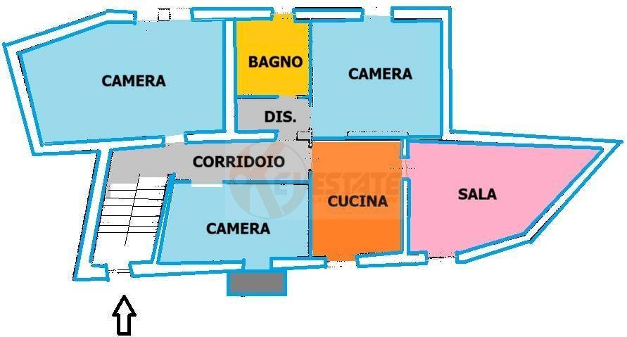 Foto 32 - Appartamento VIA ICNUSA
 
17, Oliena - planimetria 1