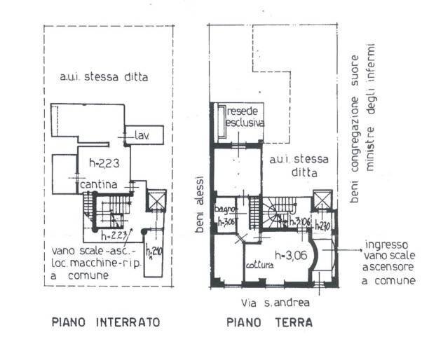 Foto 43 - Quadrilocale Via sant'andrea
 
164, Viareggio - planimetria 1