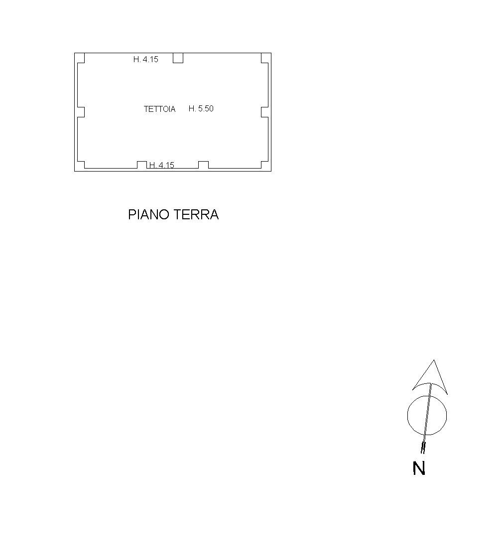 Rustico via Colle di Nava, 55, Magliano Alpi - planimetria 1
