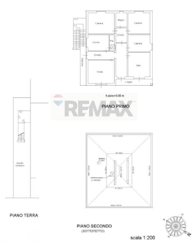 Pianta 2D - Villa Bifamiliare San Giuliano Terme - planimetria 1