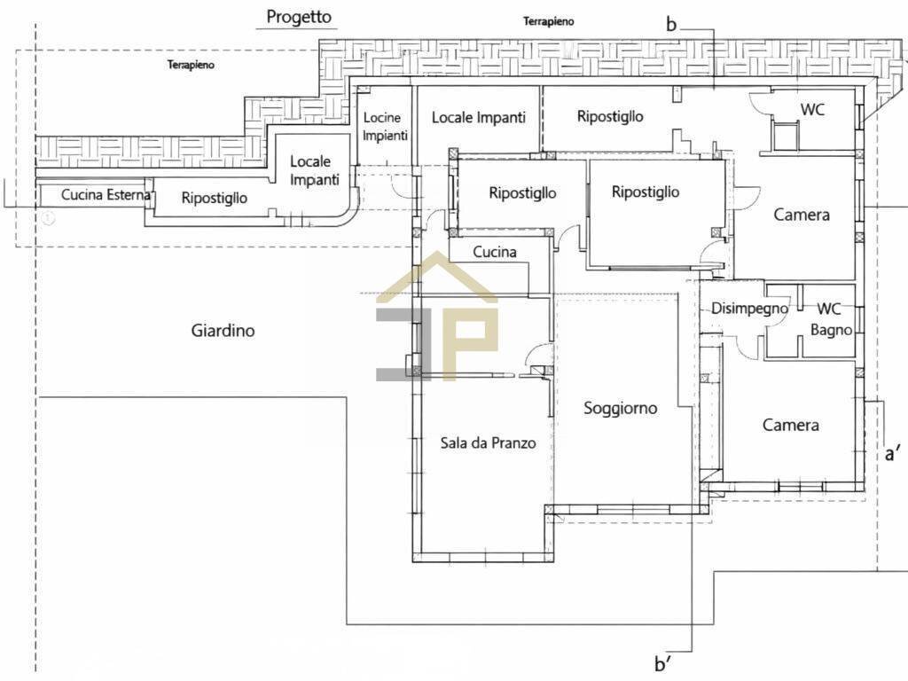 Foto 38 - Villa Contrada Calarossa, Terrasini - floor plans 1
