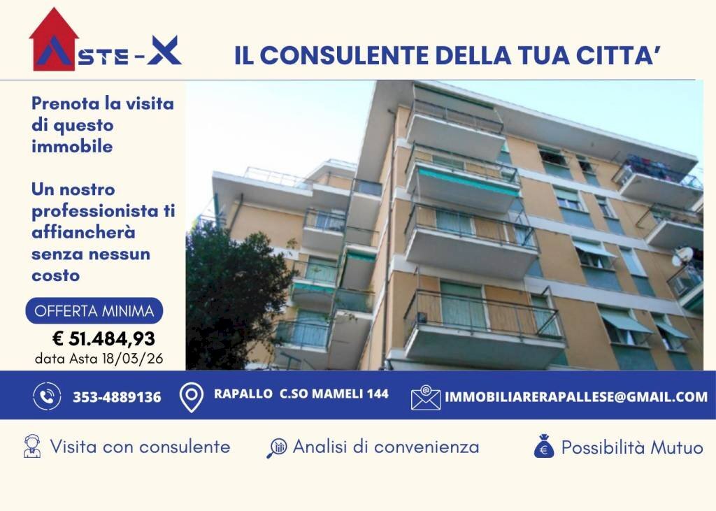 Altro - Trilocale all'asta via Privata Schiappacasse, 9/4, frazione San Massimo, Rapallo - foto 1