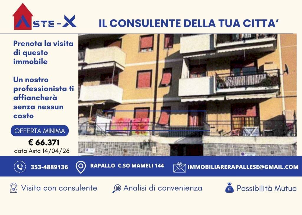 Altro - Trilocale all'asta via Tre Scalini, 3, frazione San Massimo, Rapallo - foto 1