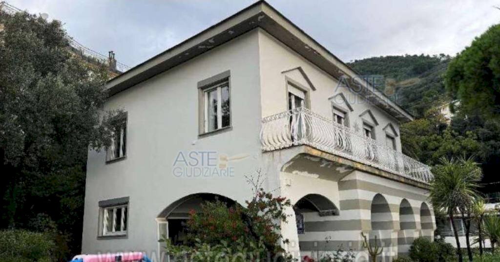 Facciata - Villa all'asta via Alfonso Mezzano, 5, Pieve Ligure - foto 3