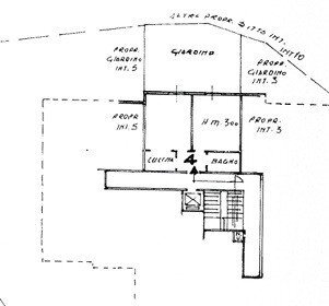 Bilocale all'asta via Privata Schiappacasse, frazione San Massimo, Rapallo - planimetria 1