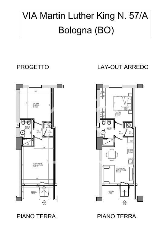 Bilo 57A.jpeg - Bilocale Bologna - planimetria 1