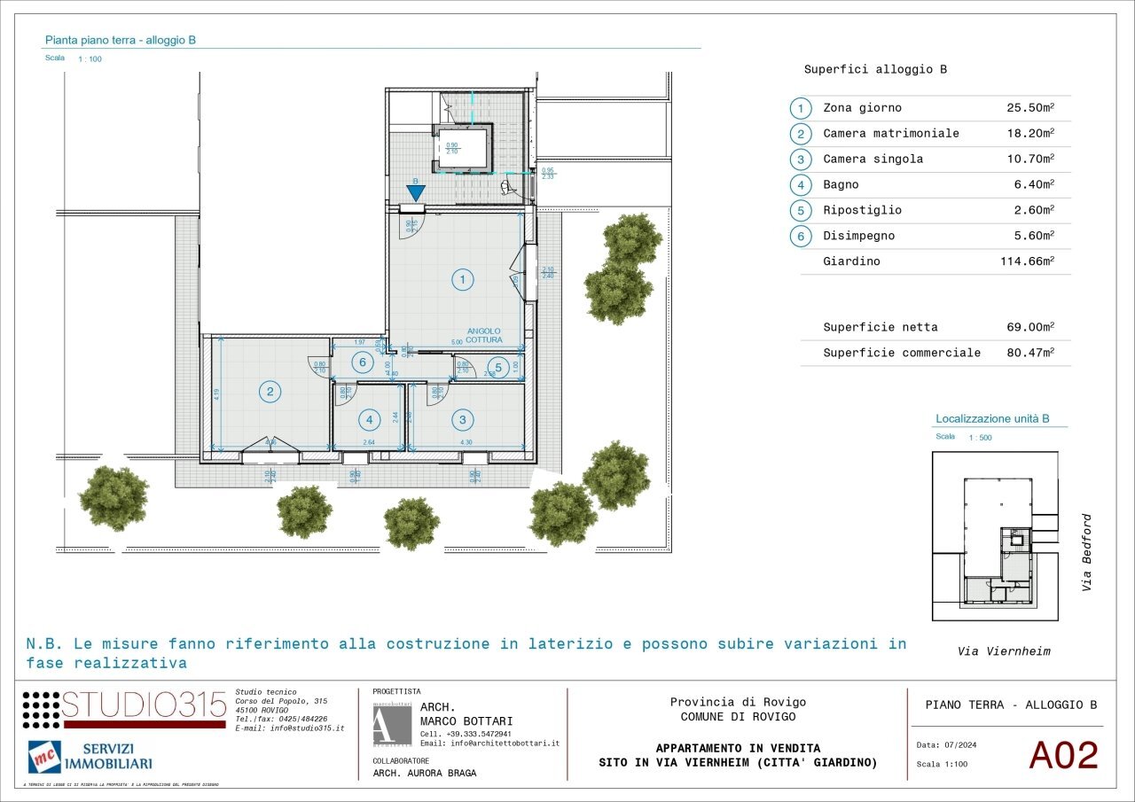 A02-_page-0001.jpg - Four-room apartment Via Viernheim, Rovigo - photo 1