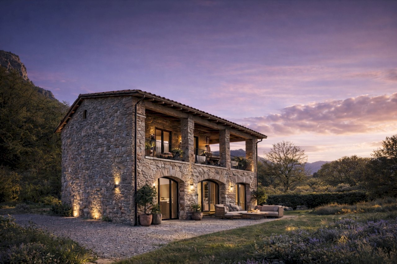 Render facciata - Villa Via Badolo, Sasso Marconi - foto 1