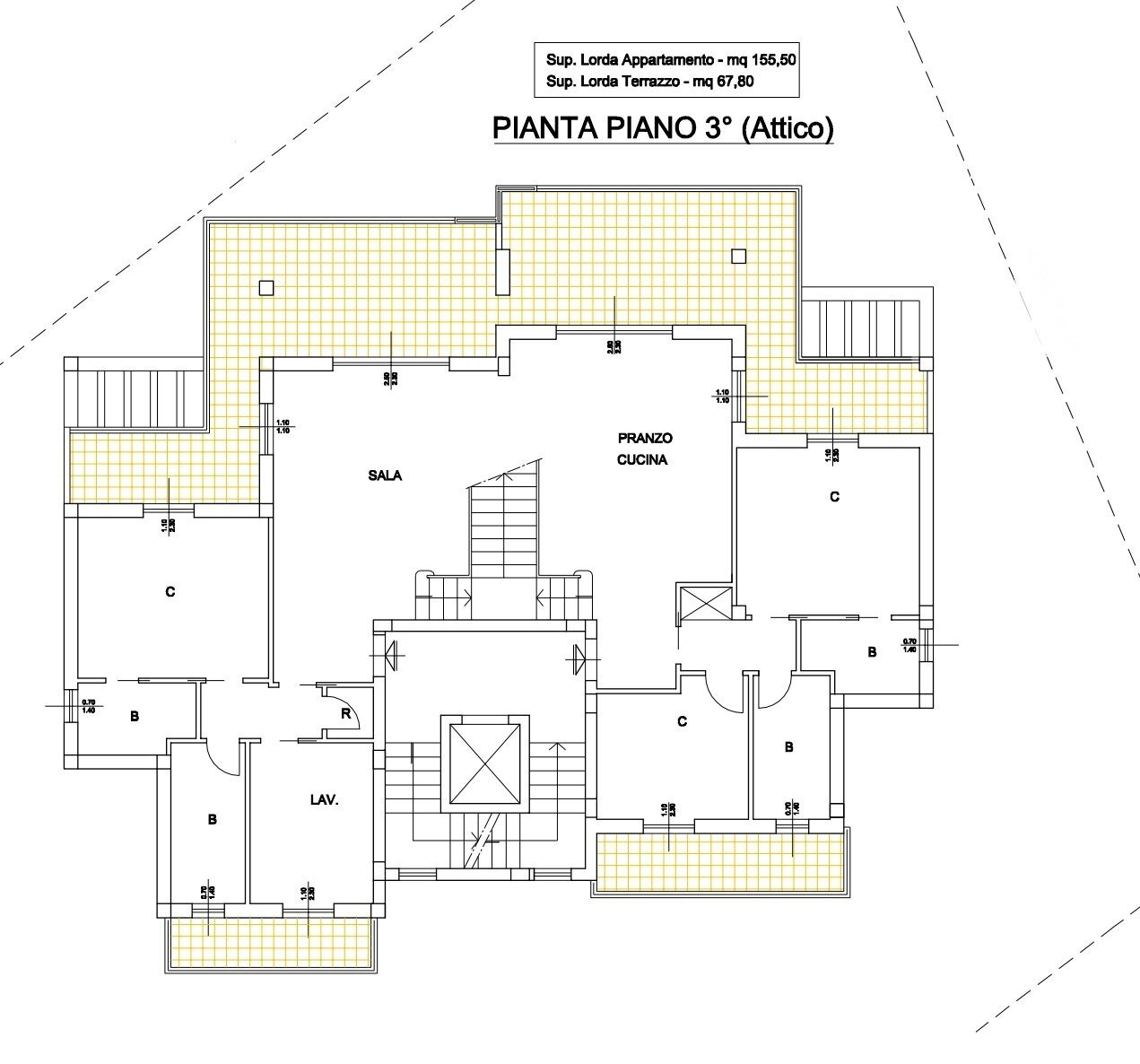plan3.jpg - Attico Alghero - planimetria 1