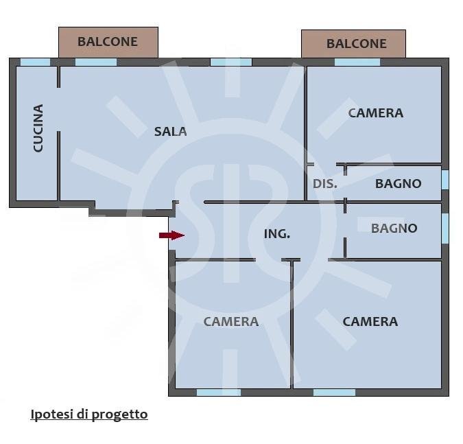 Apartment Bologna (neighborhood Murri) - photo 2