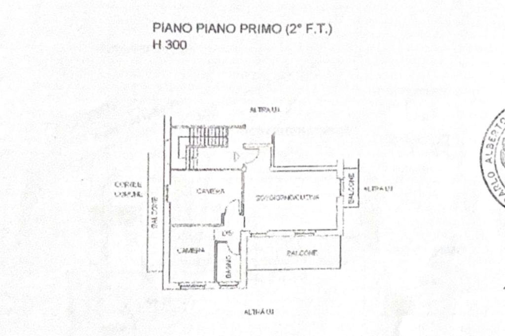 Trilocale Via giuseppe bonino, La Cassa - planimetria 1