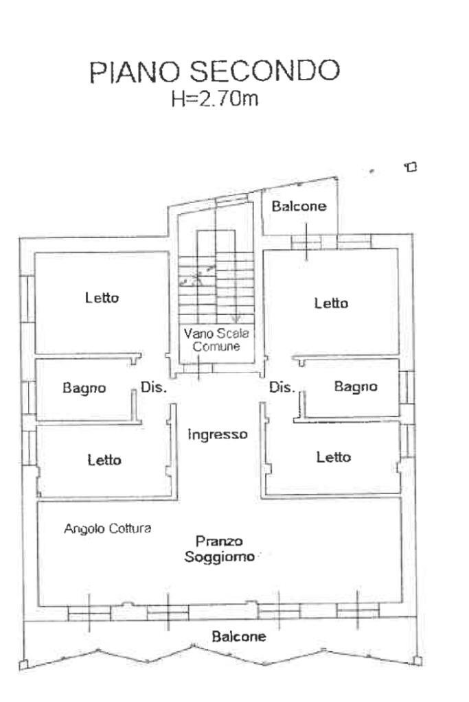 Apartment Via Chiesa Sud, Novi di Modena - floor plans 1